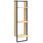 Wandrek 3-Laags Sonoma Eiken – 100 cm