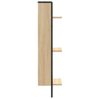 Wandrek 3-Laags Sonoma Eiken – 100 cm