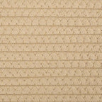 Katoenen Opbergmanden Beige & Wit – Set van 2