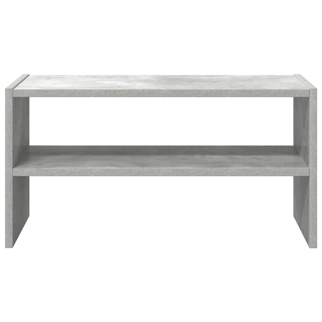 Stapelbaar Schoenenrek Betongrijs – 60 cm