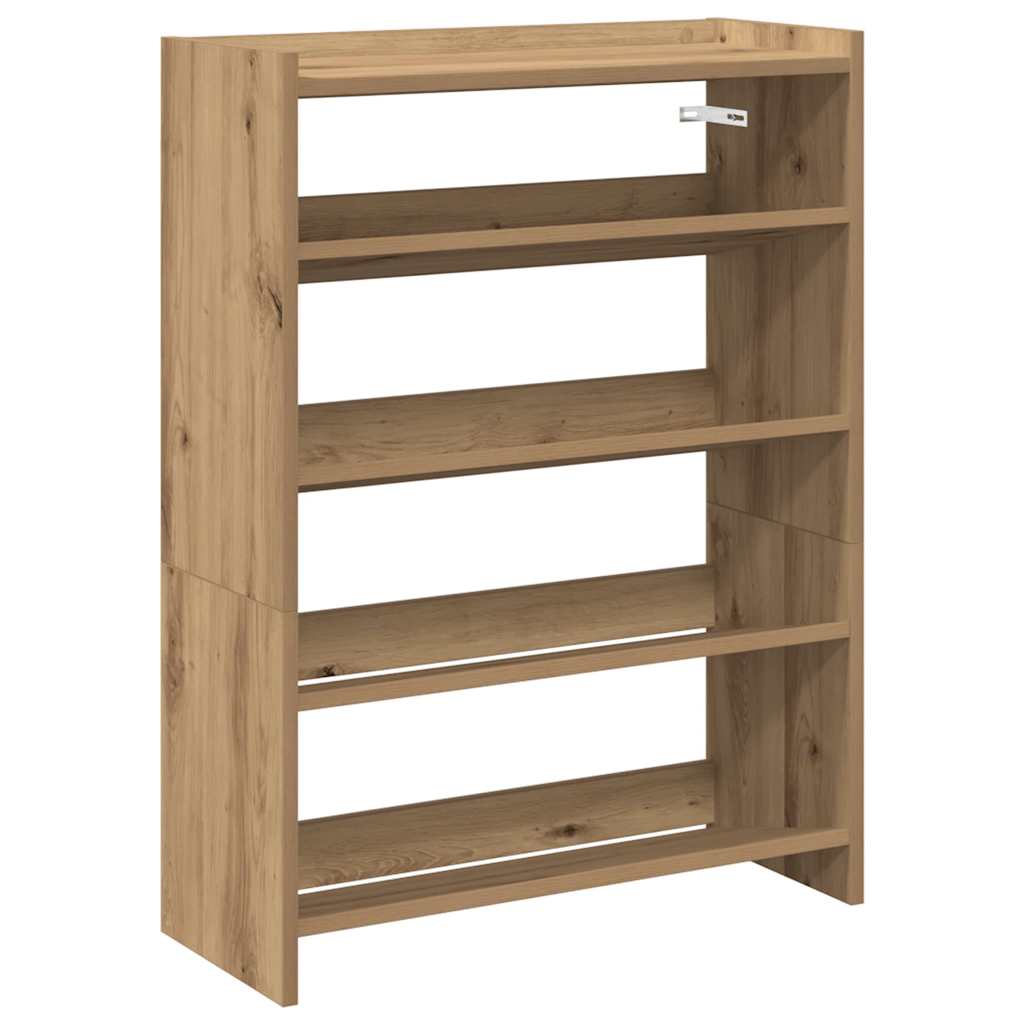 Schoenenrek Artisan Eiken – 60 × 25 × 81 cm