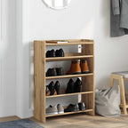 Schoenenrek Artisan Eiken – 60 × 25 × 81 cm
