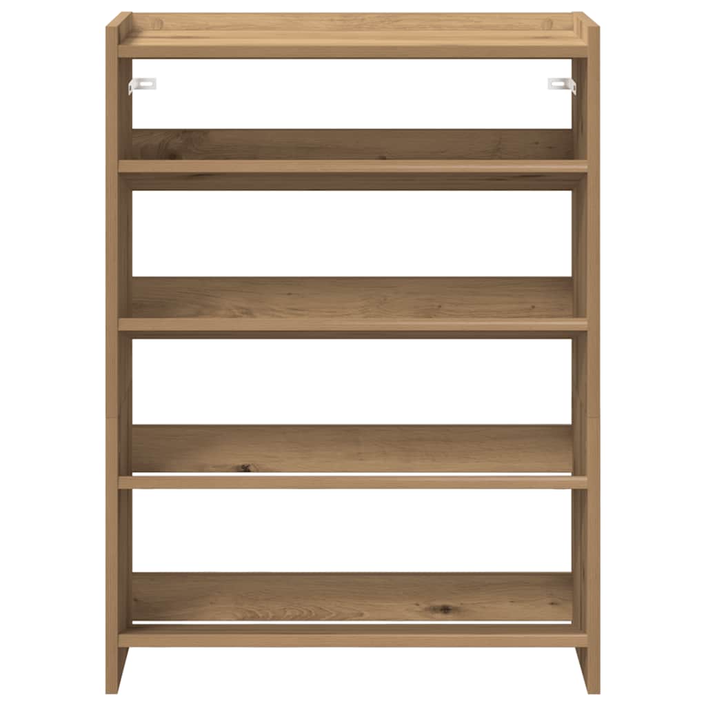 Schoenenrek Artisan Eiken – 60 × 25 × 81 cm