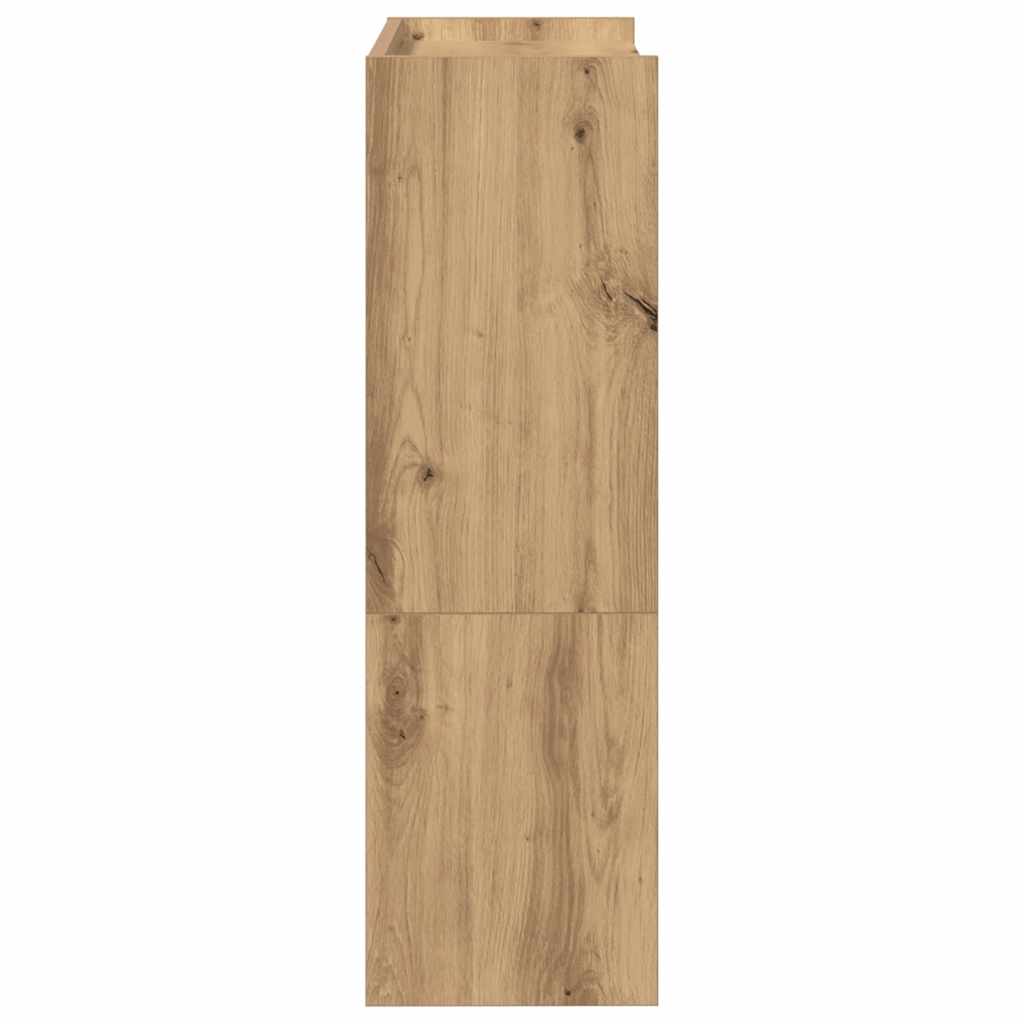 Schoenenrek Artisan Eiken – 60 × 25 × 81 cm