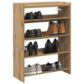 Schoenenrek artisan eiken, 60 × 25 × 81 cm