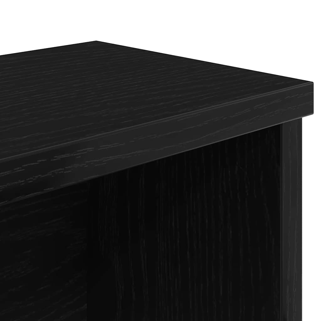 Stapelbare Keukenrekken Zwart – Set van 2