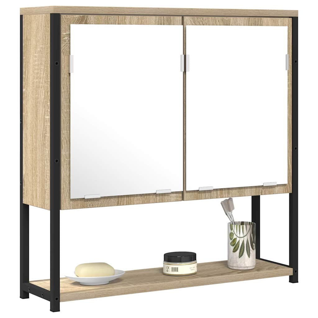 Badkamerspiegel Beige – 60 × 16 × 60 cm