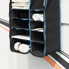 Hangende Reisorganizer – 10 Vakken Zwart