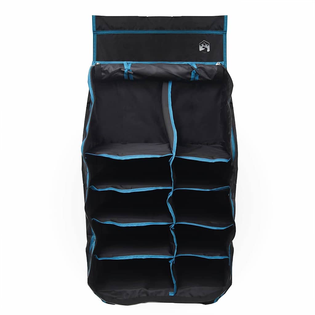 Hangende Reisorganizer – 10 Vakken Zwart