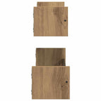 Wandplanken Artisan Eiken – Set van 2