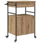 Keukentrolley Artisan Eiken – 56 × 43 × 89,5 cm