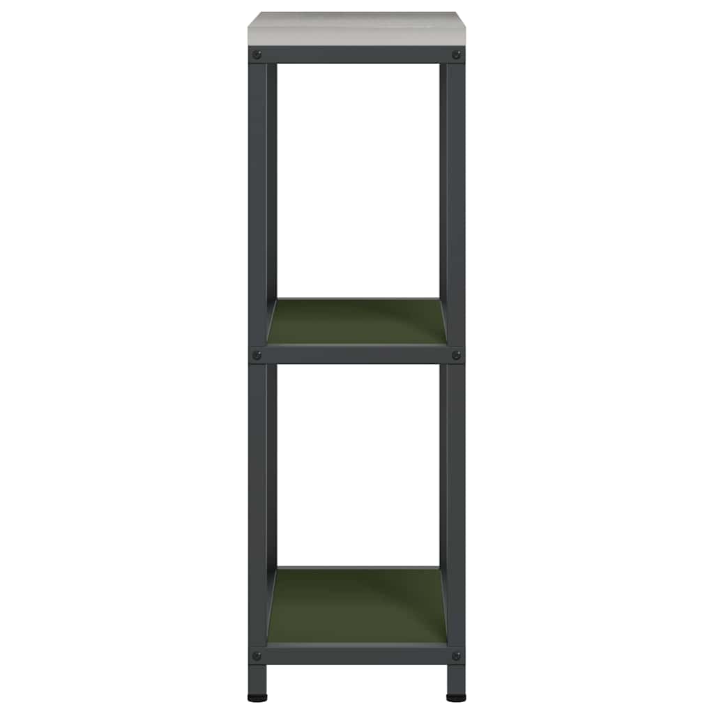 Keukenrek HATTEM Olijfgroen – 30 × 50 × 92 cm