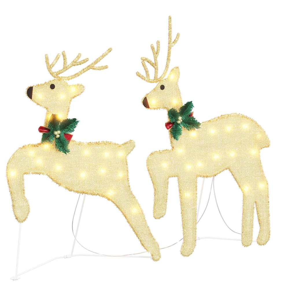LED Rendieren Goud – Set van 4