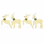 LED Rendieren Goud – Set van 4