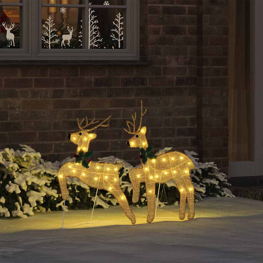 LED Rendieren Warmwit – Set van 2