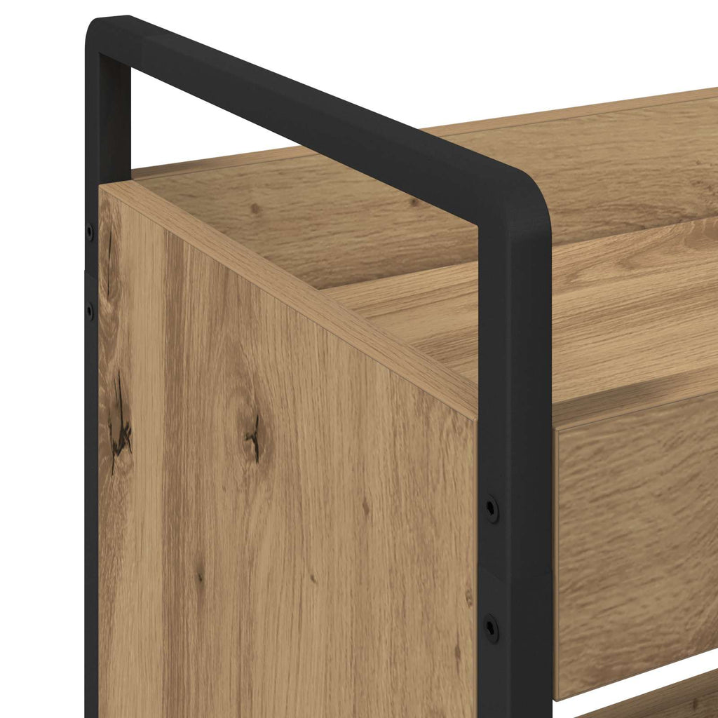 Keukentrolley Artisan Eiken – 70 × 30 × 82 cm