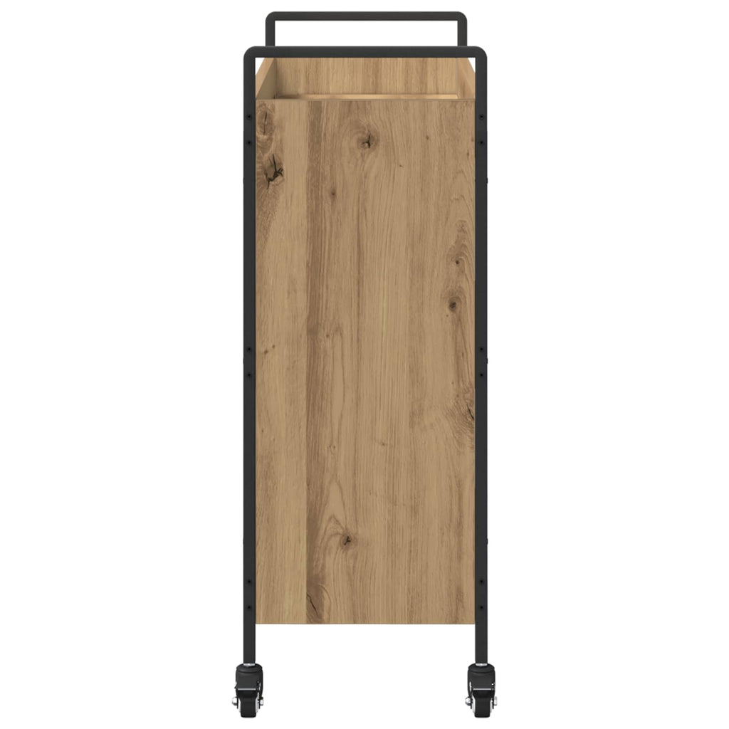 Keukentrolley Artisan Eiken – 70 × 30 × 82 cm