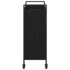 Keukentrolley Zwart Eiken – 70 × 30 × 82 cm