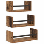 Wandplankenset Oud Hout – Set van 3