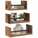 Wandplankenset Oud Hout – Set van 3