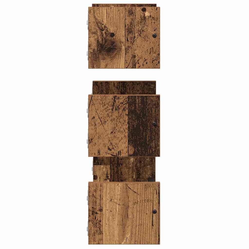 Wandplankenset Oud Hout – Set van 3