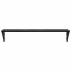 Wandplanken Zwart Eiken – 80 cm Set van 2