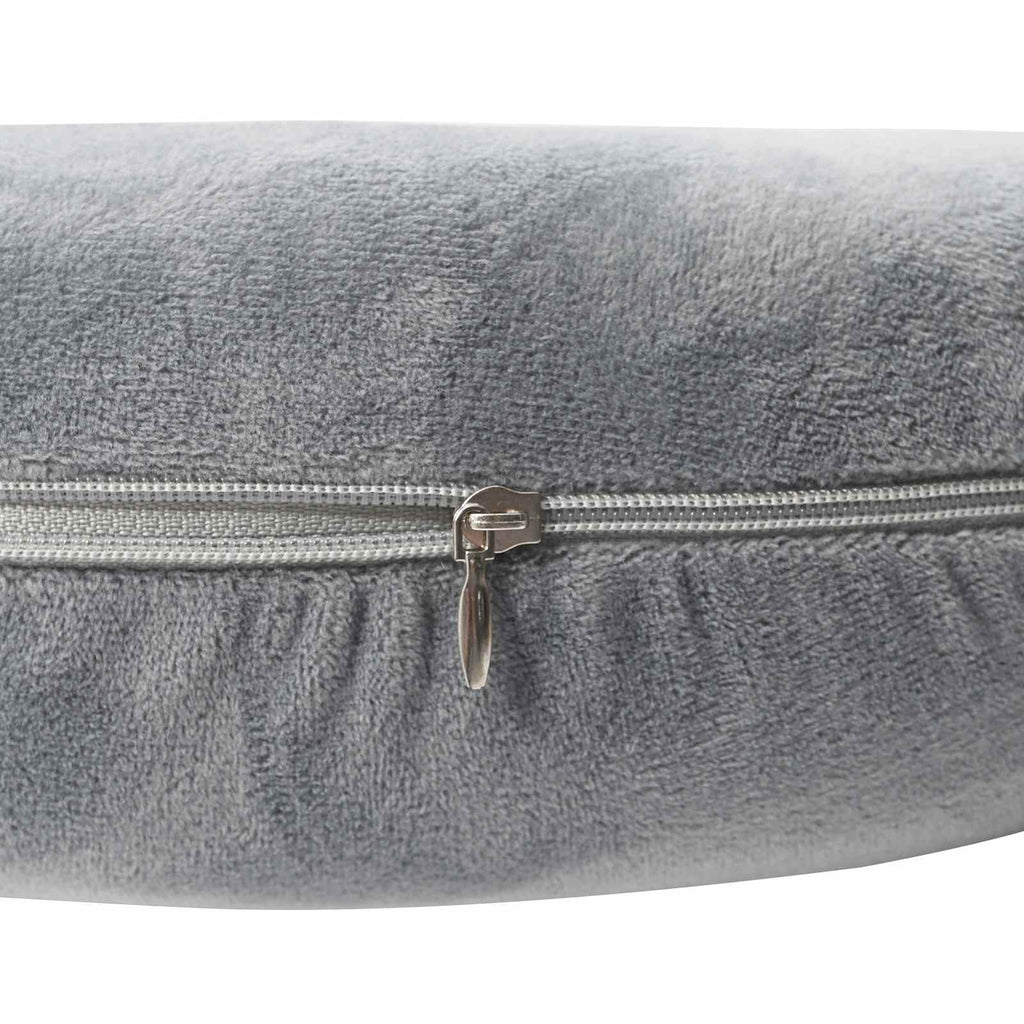 Reiskussen Traagschuim – Grijs 27 × 27 cm