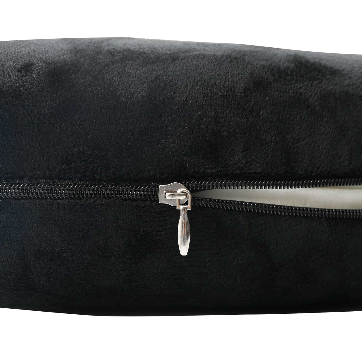 Reiskussen Traagschuim – Zwart 27 × 27 × 8 cm