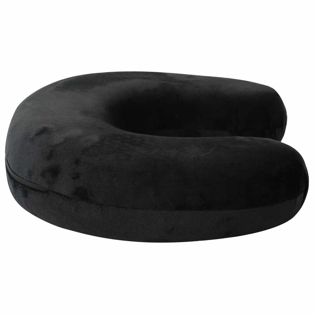 Reiskussen Traagschuim – Zwart 27 × 27 × 8 cm