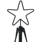 Metalen Kerstboom KUOPIO Zwart – 125 cm