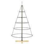 Metalen Kerstboom KUOPIO Zwart – 125 cm
