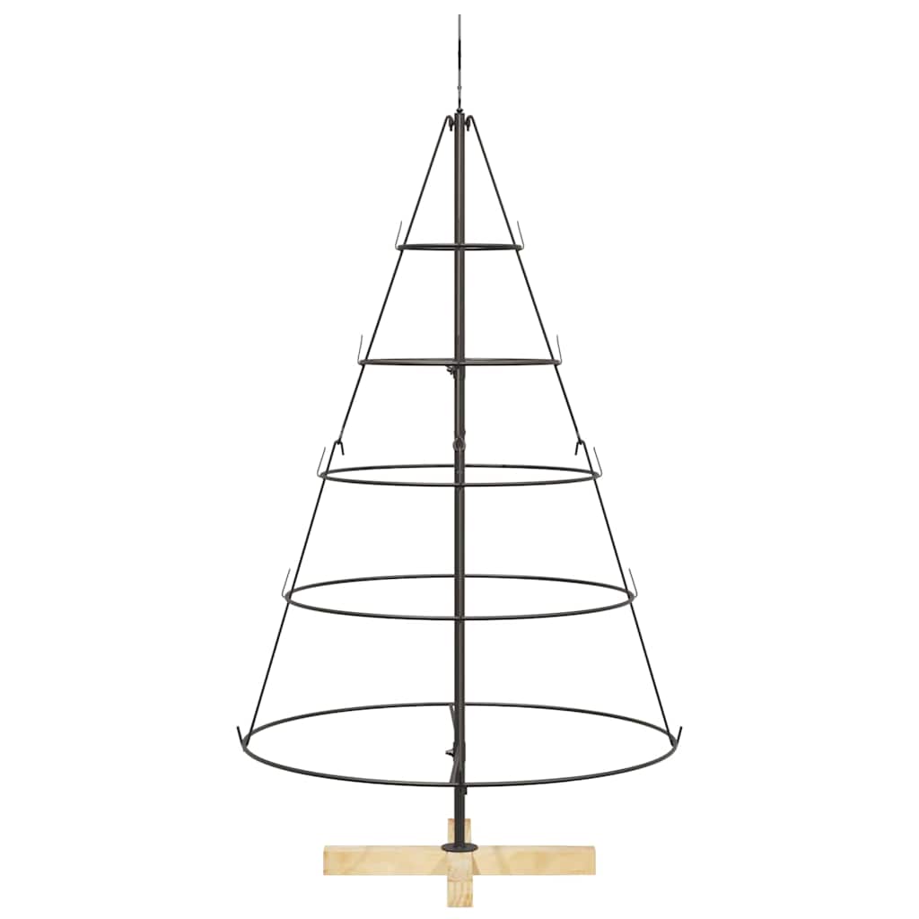 Metalen Kerstboom KUOPIO Zwart – 125 cm