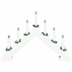 Kerst Kaarsbrug met 7 LED’s – Warmwit