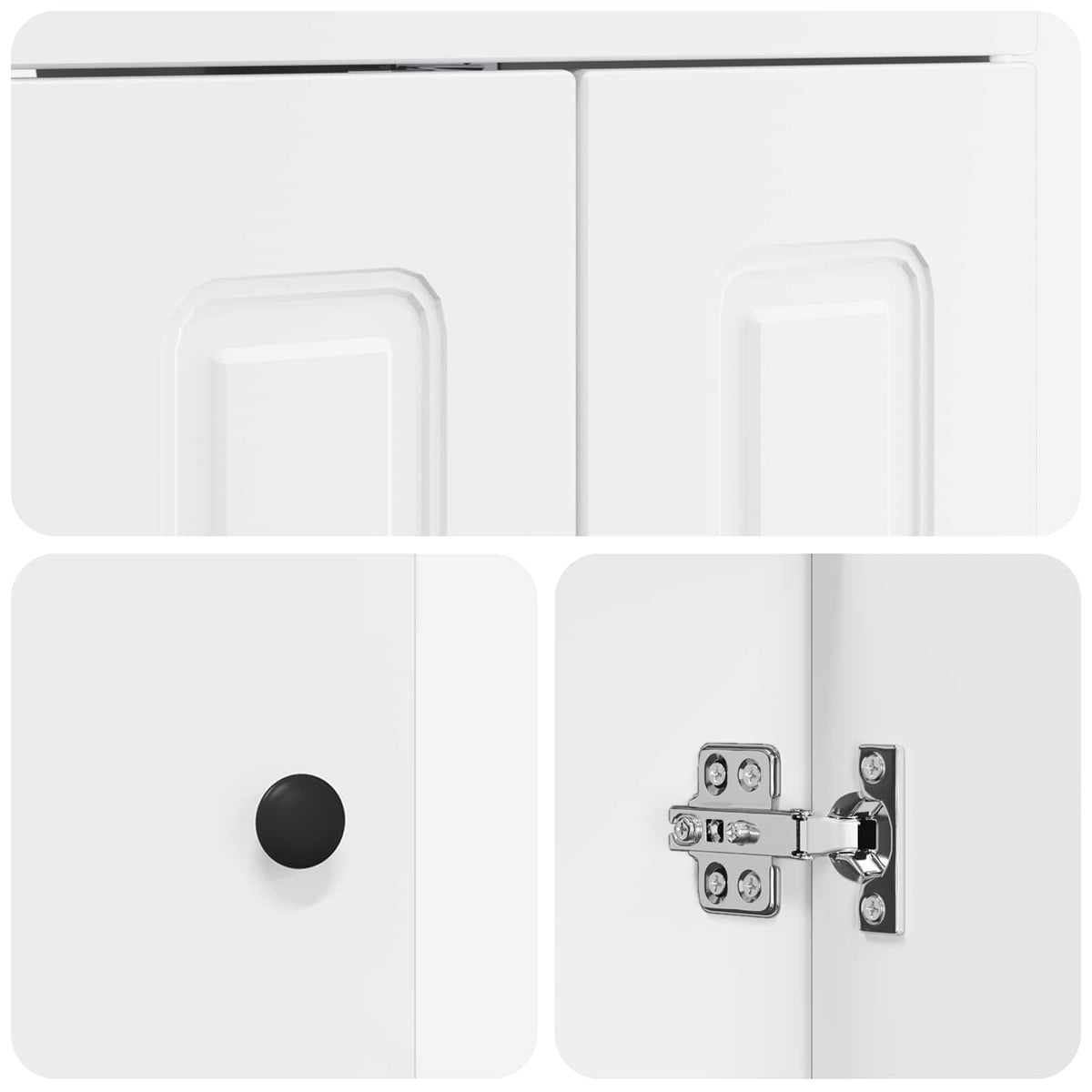 Wastafelonderkast Wit – 78,5 × 37,5 × 81 cm