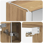 Badkamer Spiegelkast Artisan Eiken – 43 × 11,5 × 60,5 cm