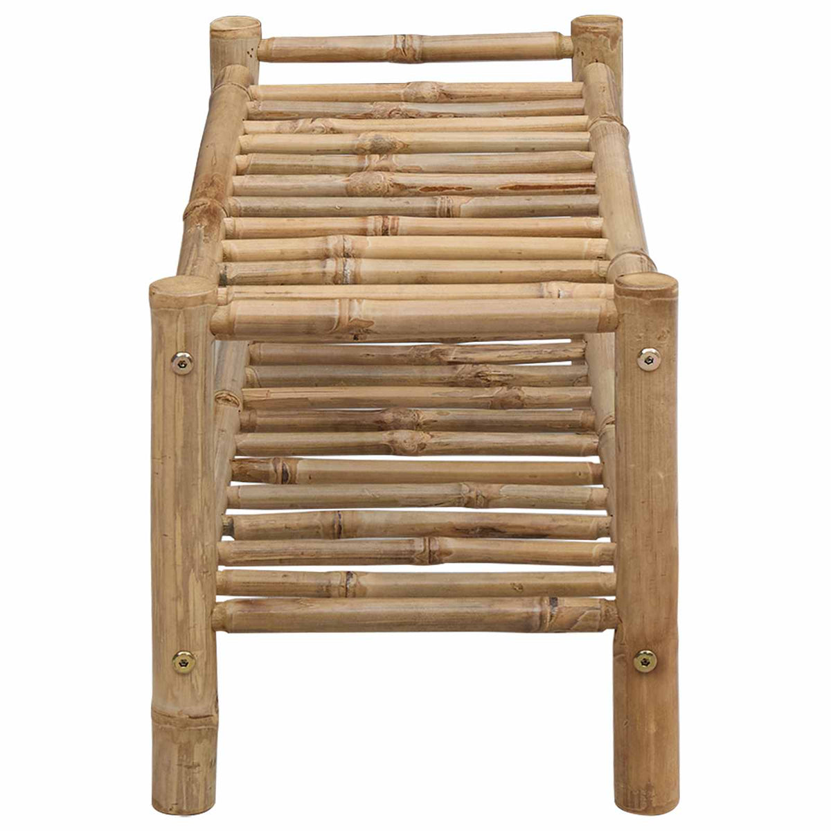 Bamboe Schoenenrek Naturel – 68 × 28 × 30 cm