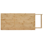 Bamboe Keukentrolley op Wielen – 90,5 × 36 × 86,5 cm