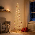 Metalen kerstboom KUOPIO goud, 210 cm