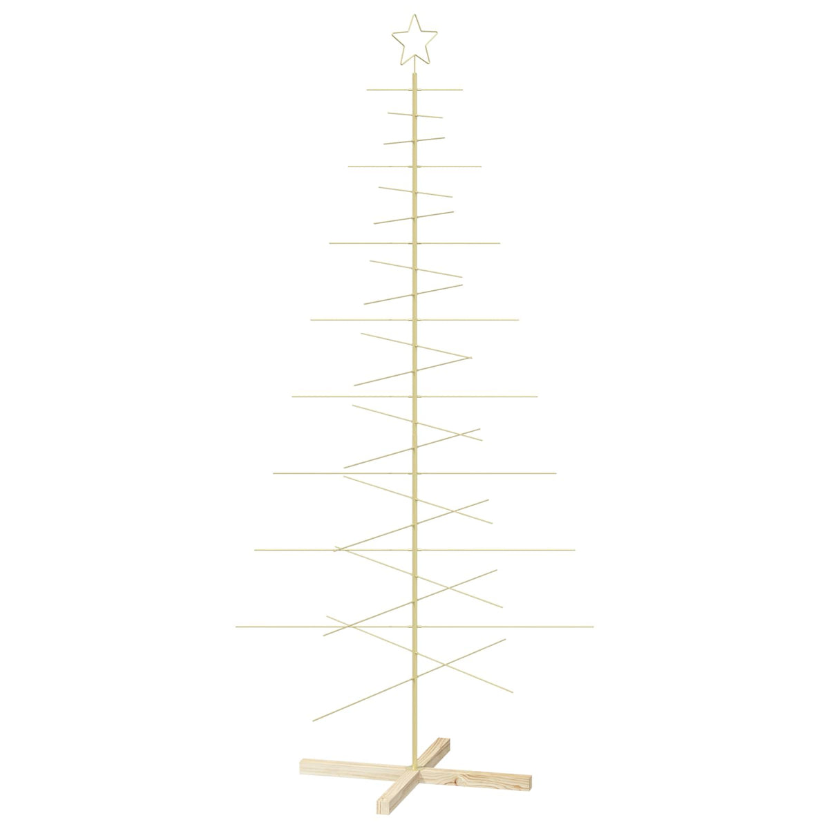 Metalen Kerstboom KUOPIO Goud – 210 cm
