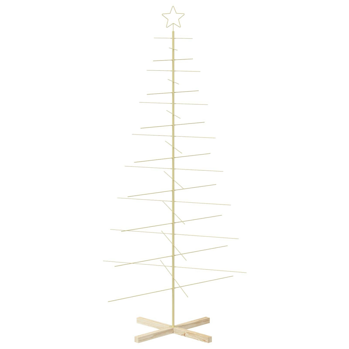 Metalen Kerstboom KUOPIO Goud – 210 cm