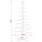 Metalen Kerstboom KUOPIO Goud – 210 cm