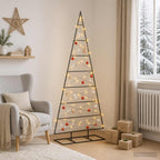 Metalen Kerstboom KUOPIO Warmwit – 150 cm