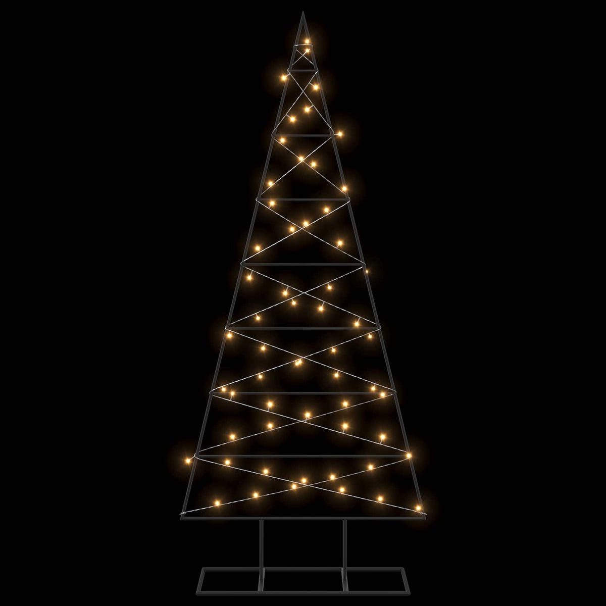 Metalen Kerstboom KUOPIO Warmwit – 150 cm