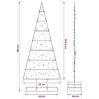 Metalen Kerstboom KUOPIO Warmwit – 180 cm