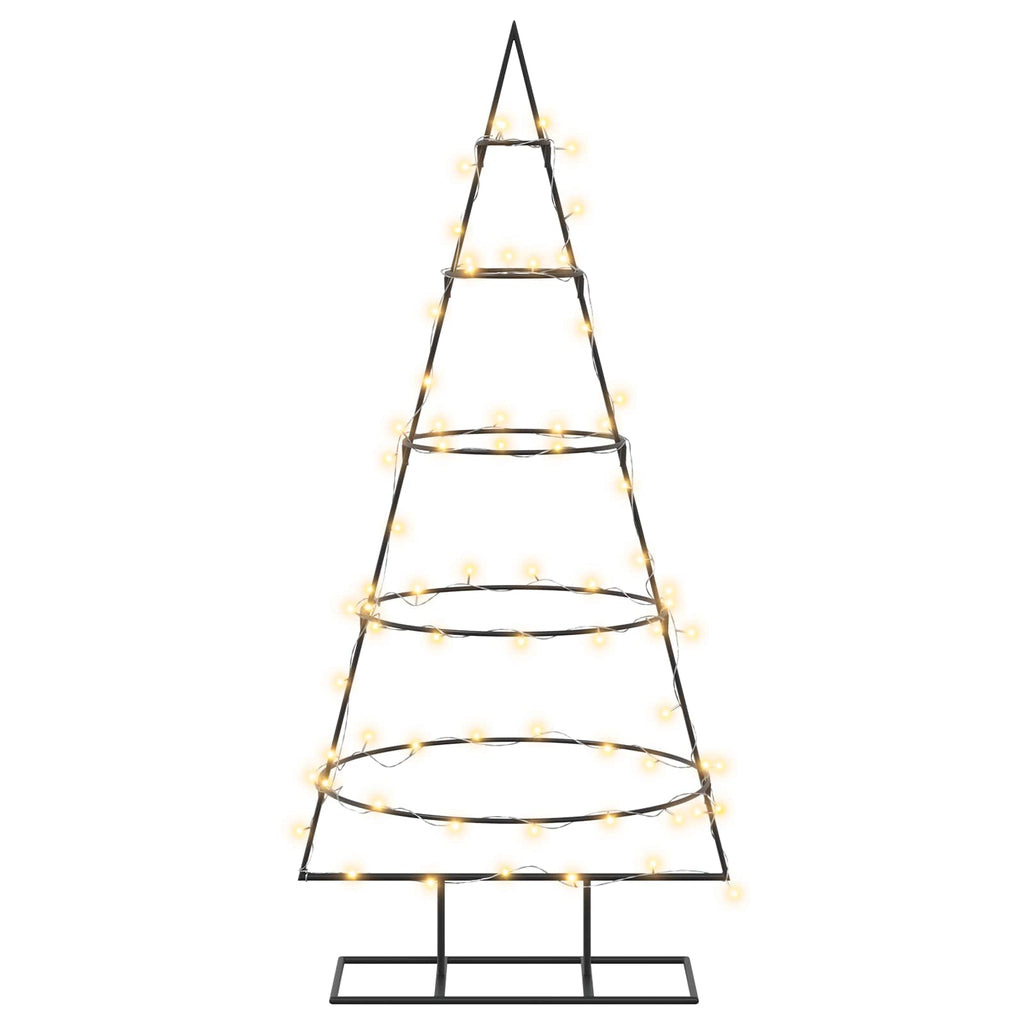 Metalen Kerstboom KUOPIO Warmwit – 125 cm