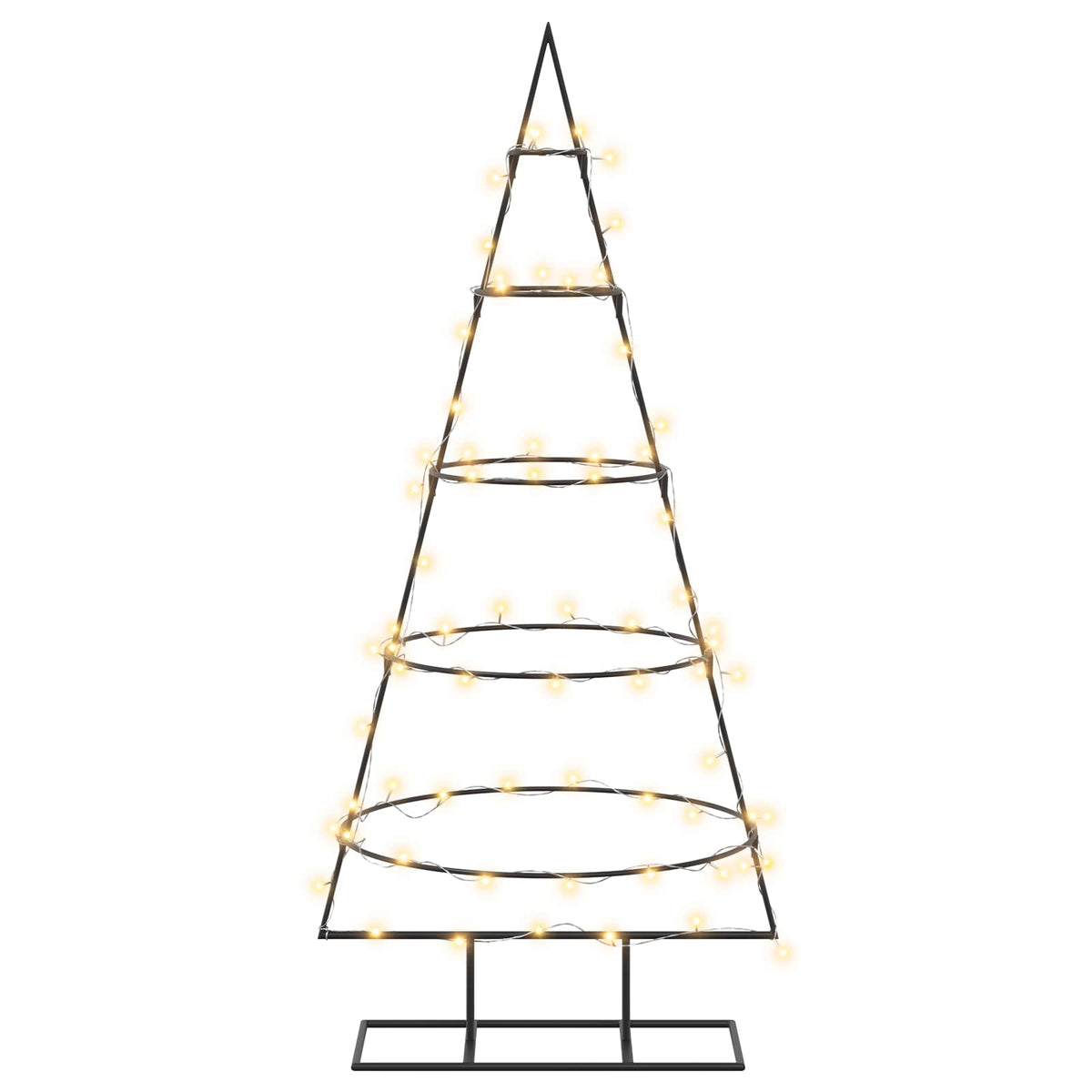 Metalen Kerstboom KUOPIO Warmwit – 125 cm