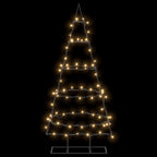 Metalen Kerstboom KUOPIO Warmwit – 125 cm