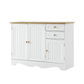 NNEDSZ Buffet Sideboard Storage Cabinet Kitchen Cupboard Drawer Table Hallway-0