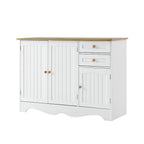 NNEDSZ Buffet Sideboard Storage Cabinet Kitchen Cupboard Drawer Table Hallway-0