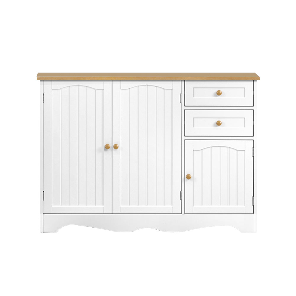 NNEDSZ Buffet Sideboard Storage Cabinet Kitchen Cupboard Drawer Table Hallway-2